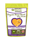 HEMP HEART WHOLE BODY IMMUNE SUPPORT TREATS* 30 Pieces 4.5 oz. Bag TURKEY & TURMERIC