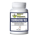 TURMINATOR MAX* MASTER BLEND IRREGULAR GROWTH SUPPORT (NON BLOOD THINNING) for DOGS & CATS*