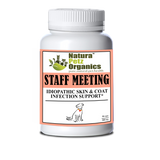 STAFF MEETING* IDIOPATHIC SKIN & COAT INFECTION* SUPPORT for Dogs and Cats*