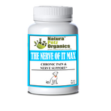 THE NERVE OF IT MAX CAPSULE SUPPORT* ADJUNCTIVE CHRONIC PAIN & NERVE SUPPORT* FOR DOGS AND CATS*